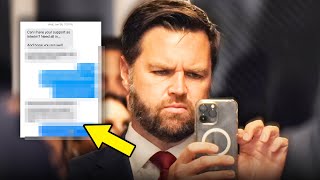 WOW! JD Vance's PRIVATE Messages LEAK as Debate NEARS