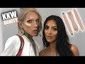 KIM KARDASHIAN: KKW CONTOUR + HIGHLIGHT KIT REVIEW | Jeffree Star