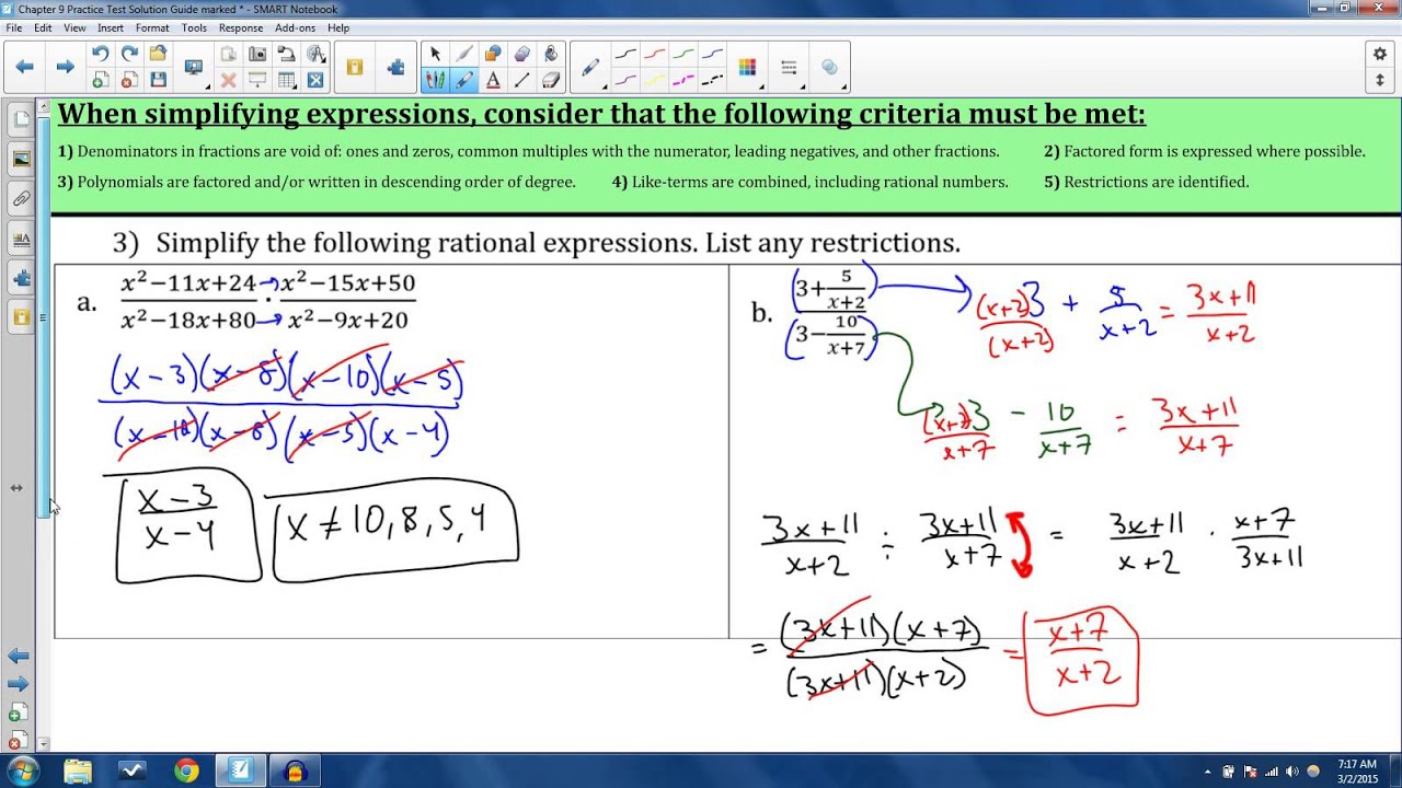 Chapter 9 Video Review (Practice Test Solution Guide) - YouTube
