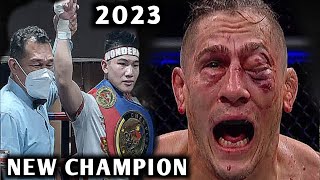 DEC 18.2023 : BAGONG WBO GLOBAL CHAMPION ! SOBRANG BRUT*L HALOS PATAYIN ANG THAI BOXER!!