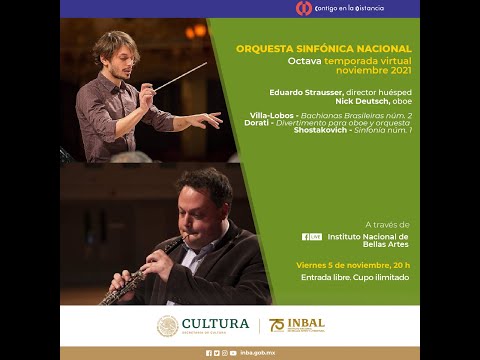 Villa-Lobos, Dorati, Shostakovich / Orquesta Sinfónica Nacional