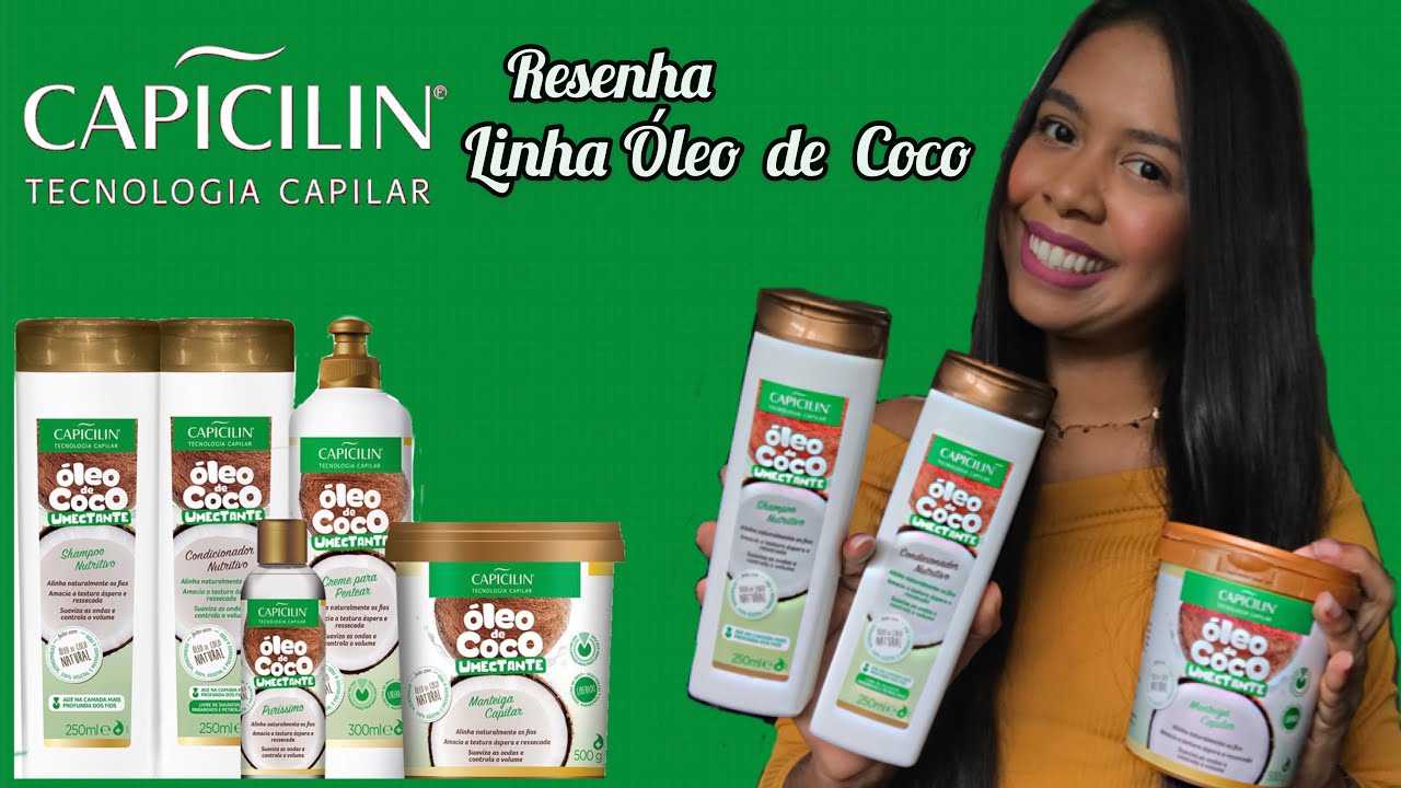 Capicilin - Quer um cabelo bonito, hidratado, forte e saudável sem sair de  casa ? Capicilin Óleo de Coco Umectante!!! ✓ Tratamento mega nutritivo e  emoliente para reposição natural de nutrientes, vitaminas