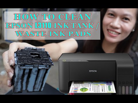 Video: Paano Linisin Ang Canon Waste Ink Tank