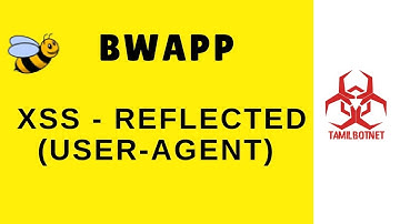 XSS Attack -Reflected(User-Agent)- bwapp Tamil Hacking Tutorials