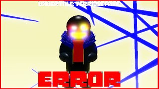 Error Sans showcase [Undertale: Terrible Fate]