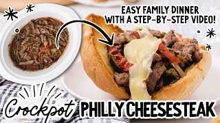 Crockpot Philly Cheesesteak