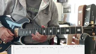 Maneater (Guitar SOLO) - Hall &amp; Oates Cover - TABS