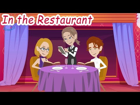 Video Learn English through Story : In the Restaurant - youtube