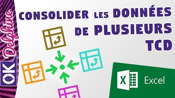 EXCEL - Consolidation des données de plusieurs tableaux sur Tableau croisé dynamique