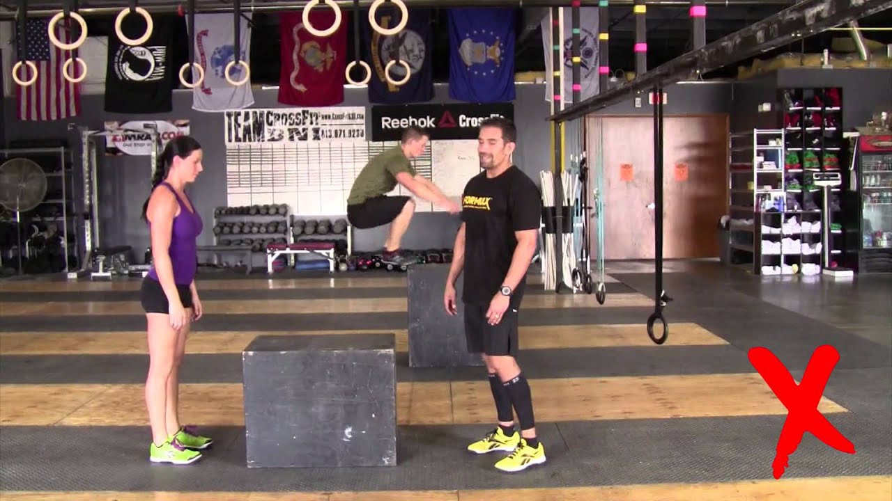 Box Jumps - Crossfit BNI Competition Standards