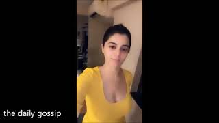Kainaat Arora Latest Workout Video Went Viral In Lose T Shirt