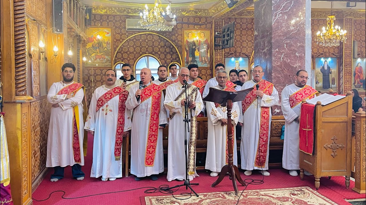 لحن ميغالو | كاتدرائية القديس العظيم الانبا تكلا هيمانوت بالزقازيق 🙏🏼♥️