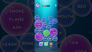 Bubble word jam level 6  solution and walkthrough for best  group of words 