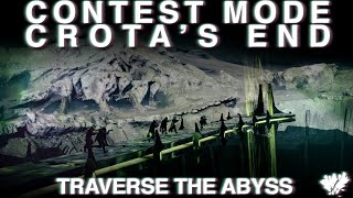 Crotas End Raid Contest Mode - Traverse The Abyss | REDEEM DESTINY 2