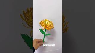 Beautiful dandelion paper flower #shorts #shortsfeed