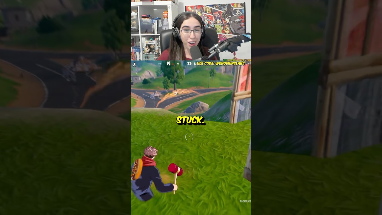 SLIDING GLITCH 💀 #fortnite