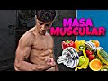 NUTRICIÓN para GANAR MASA MUSCULAR: TODO lo que TIENES QUE SABER