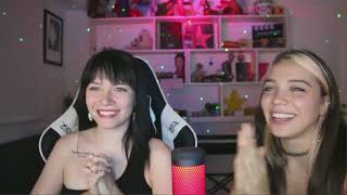 Mica Suarez y Male Narvay en Stream - 24/02/2023