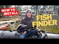 How to INSTALL a Garmin Fish Finder