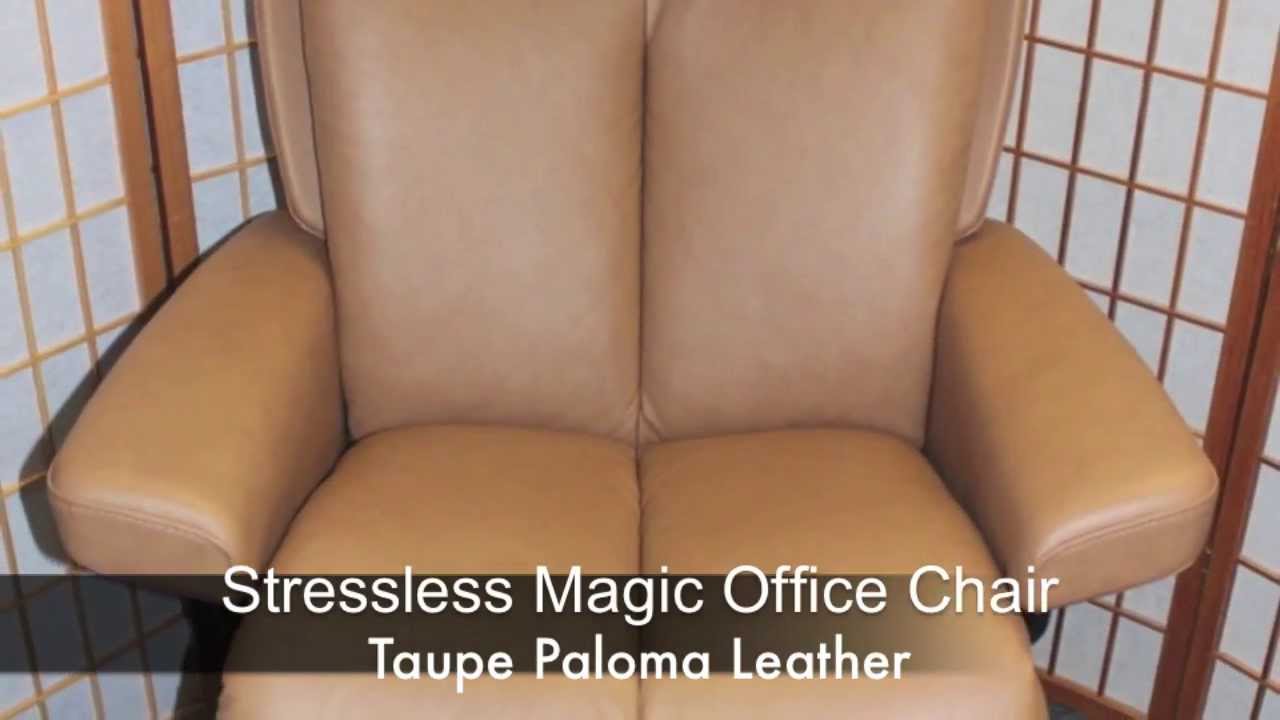 Stressless Magic Office Chair Free White Glove Delivery Youtube