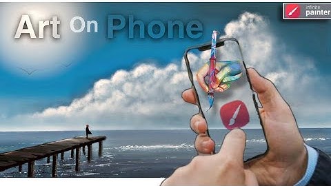 Lonely Girl Digital Painting | Infinite Painter Tutorial | Mobile Phone Art |