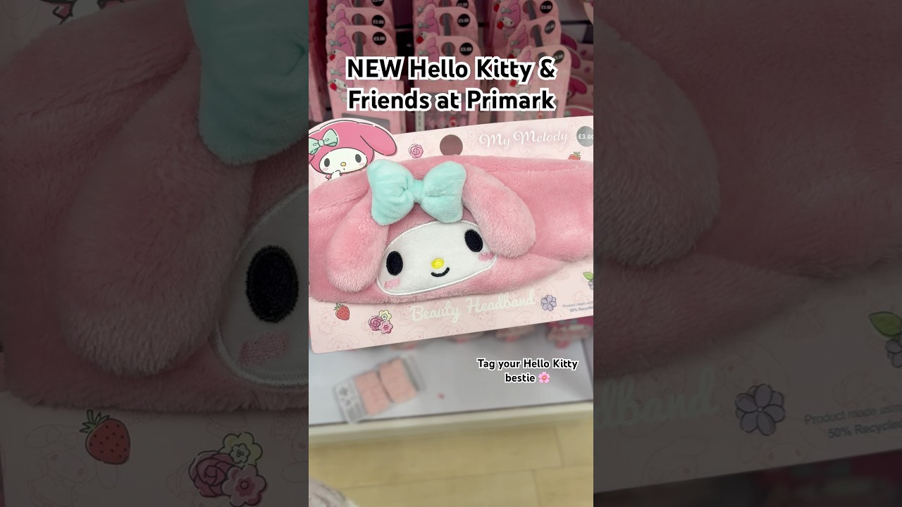 NEW Hello Kitty & Friends at Primark #hellokitty #primark