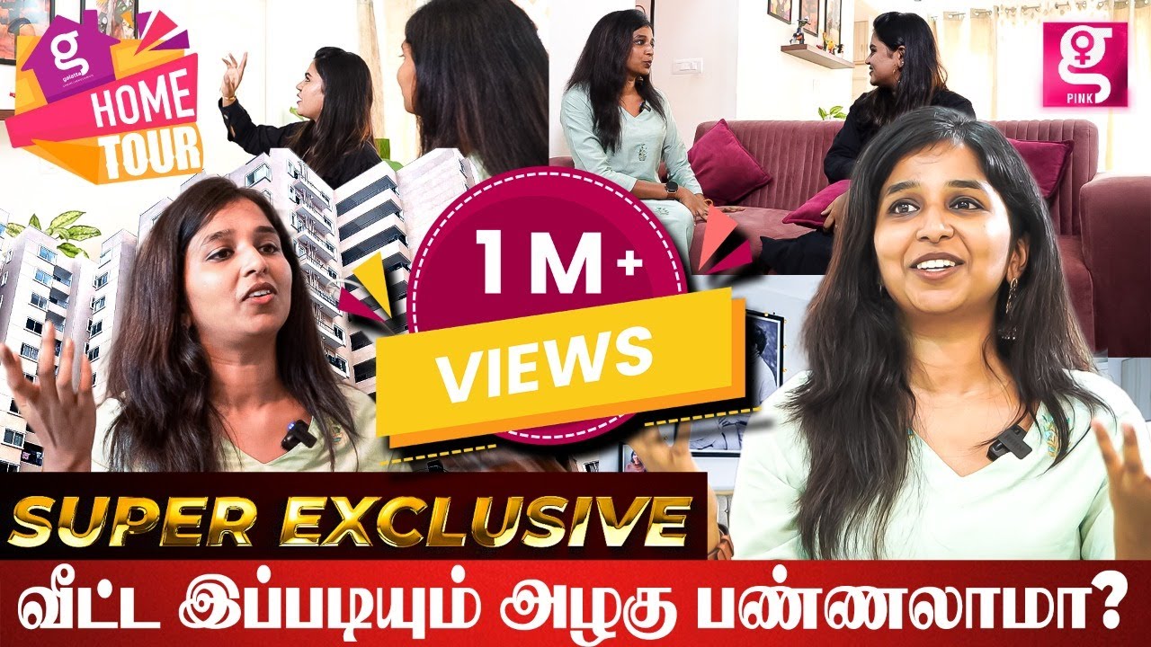 DR. Sharmika Home Tour  - உட்கார Sofa-ல கூட மருத்துவமா? #hometour