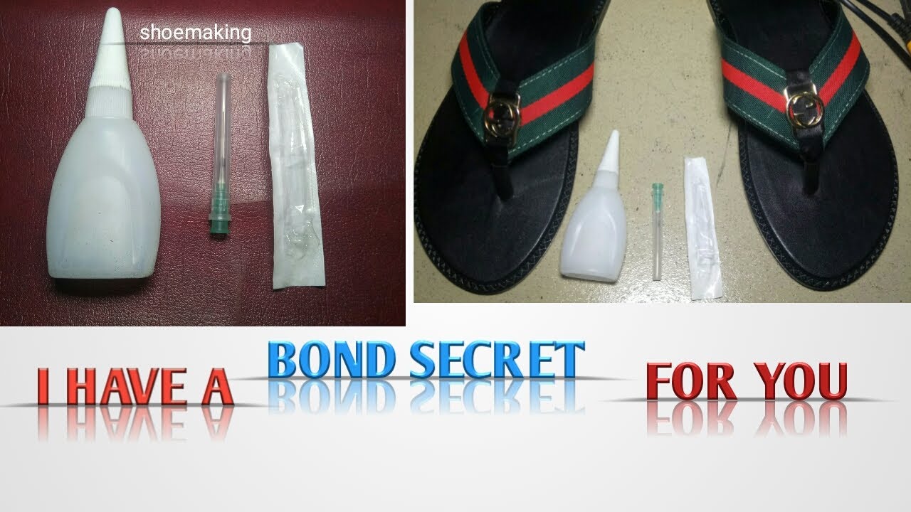 Soles bond secret that will save you in shoemaking 