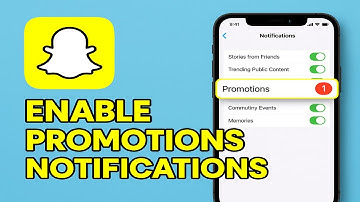 How To Enable Promotions Notifications on Snapchat (2025)