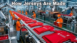 Inside a Modern Liverpool Jersey Factory: From Raw Fabric to Finished Football Kit (Full Process) screenshot 1