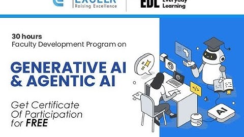 FDP on Generative AI & Agentic AI Day 1