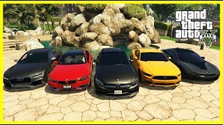 LUXURY CARS OF CZECH YOUTUBERS IN GTA 5! (GTA 5 Mods)