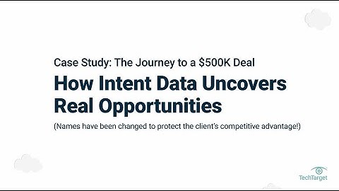How Intent Data Uncovers Real Opportunities