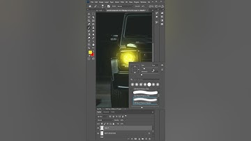 Car Head light Light illumination tutorial in Photoshop.  #photoshoptutorial  #tutorial