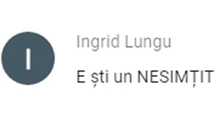 Cele mai Comentarii de Hate