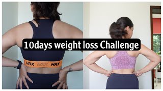 10days weight loss challenge || Home workout series || Anupama Anandkumar screenshot 5