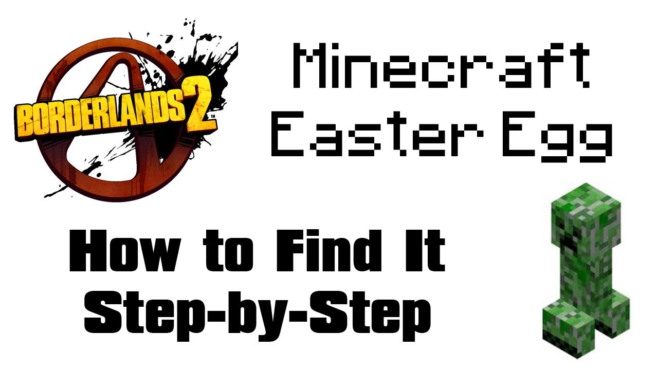 Borderlands 2: How to Find the Minecraft Easter Egg » MentalMars