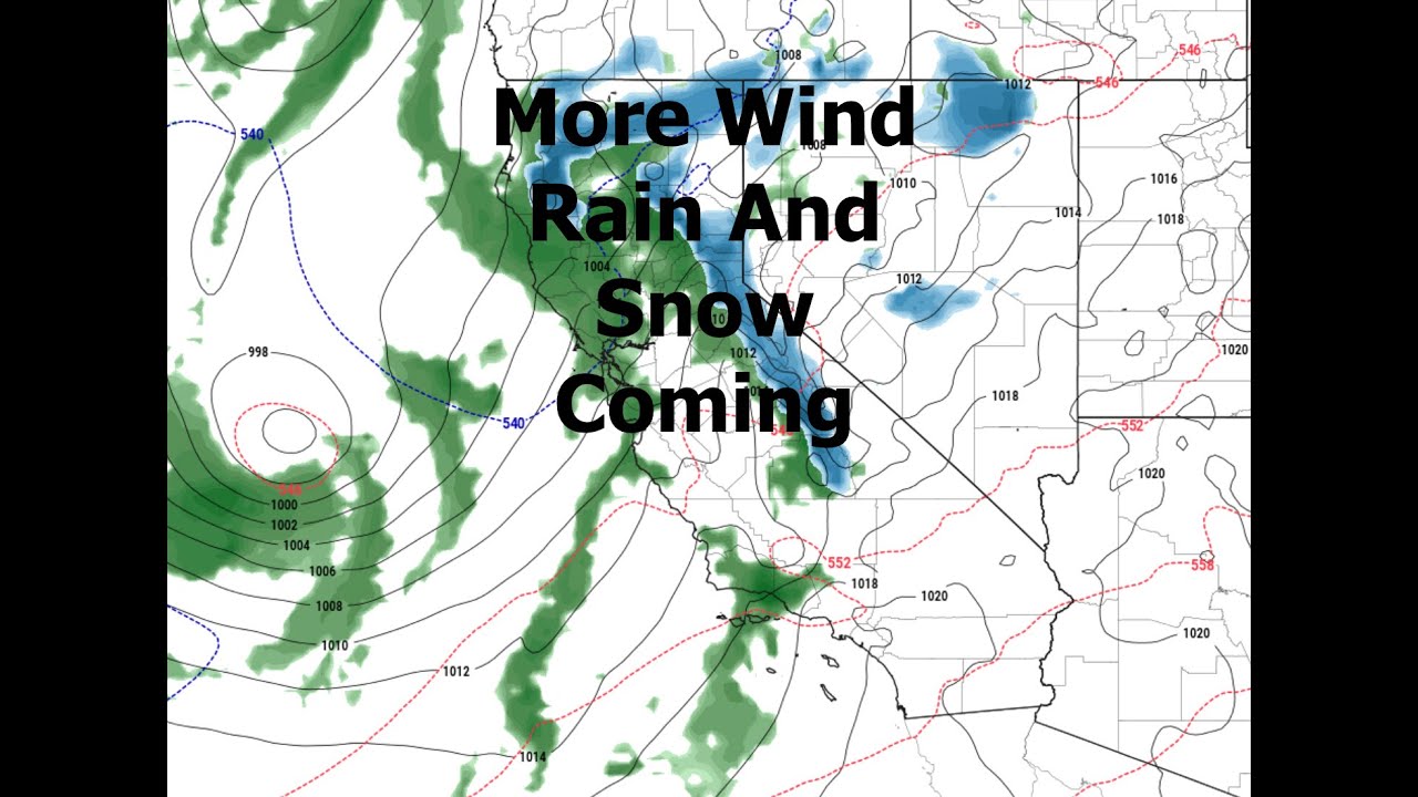 More Wind, Rain And Snow For California. The Morning Briefing 12-24-25 ...