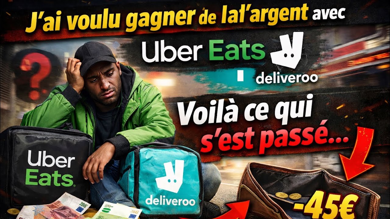 Une soirée uber eats & deliveroo voilà ce qui c’est passé 🙈💶🙈