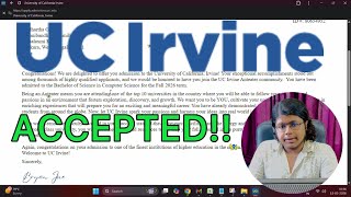 University of California Irvine — Admission Decision | International Student | Class of 2030 University of California Irvine — Admission Decision | International Student | Class of 2030
