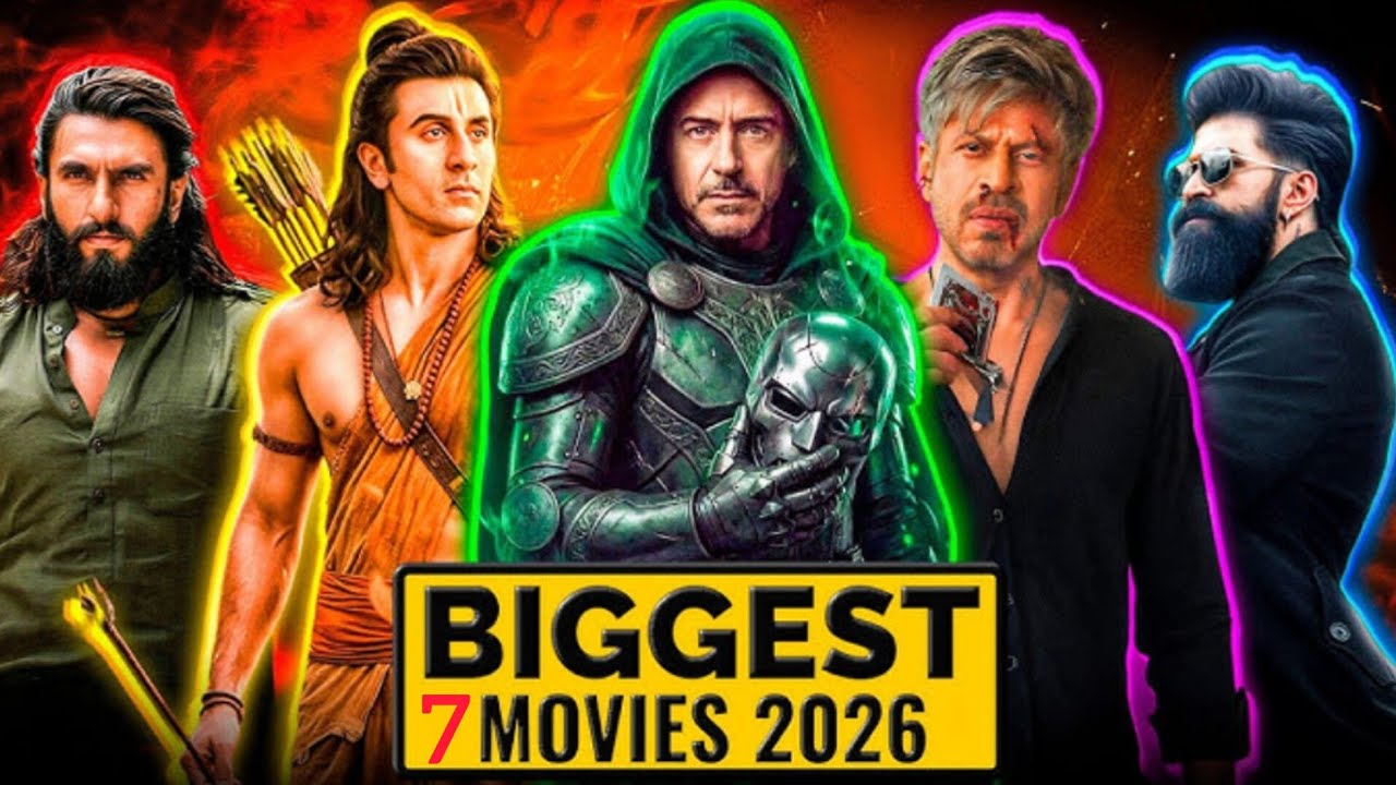 TOP 7 Upcoming Hit Movie's in INDIA🔥🎬 | Pk Creation | #movies #upcomingmovie #viralvideo #bollywood 