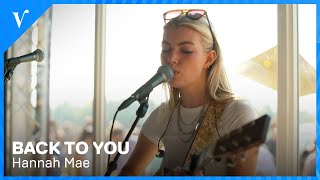 Hannah Mae - Back To You (Live op Tuckerville) | Radio Veronica