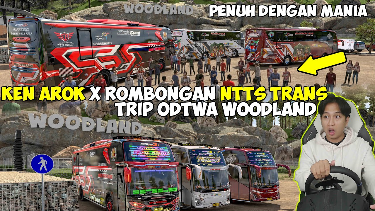 KEN AROK BAREN ROMBONGAN NTTS TRANS TRIP HEBOH KE ODTWA WOODLAND KUNINGAN !!