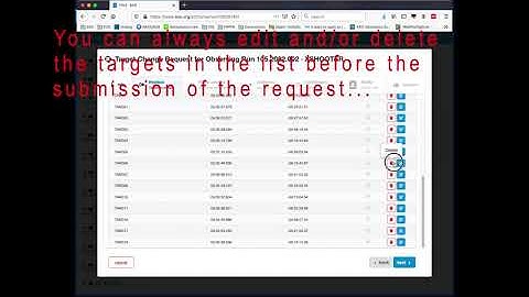 5 - p2 Tutorial - How to submit a Target Change Request