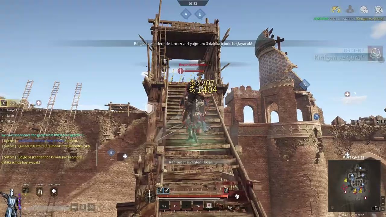 Conqueror's Blade BOT MAÇINA DENK GELDİK