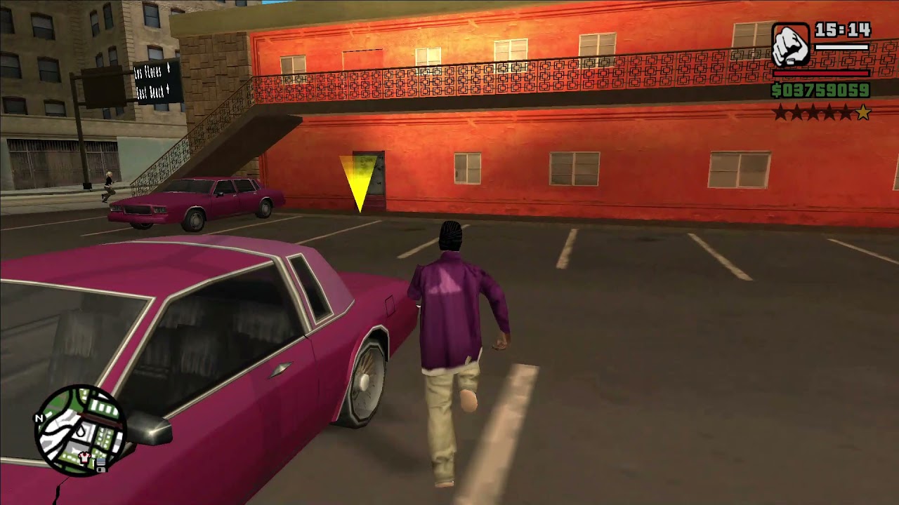 GTA: San Andreas - Ballas Gang Cars