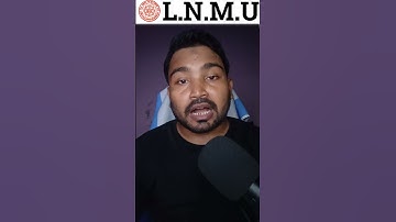 #lnmu B.A/B.SC/B.COM - 2nd Semester Admit Card Exam Date & Photo Signature Problem