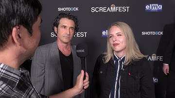 Steven Klein and Mallory Westfall Carpet Interview for In Our Blood | Screamfest 2024