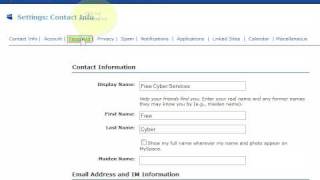 How to Change Your MySpace Password