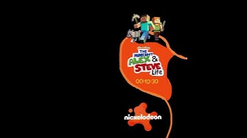 Nickelodeon The Minecraft Alex & Steve Life Countdown Screen Bug (October 10, 2024)